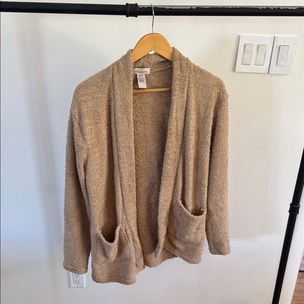 If It Were Me Tan Cardigan Sweater
